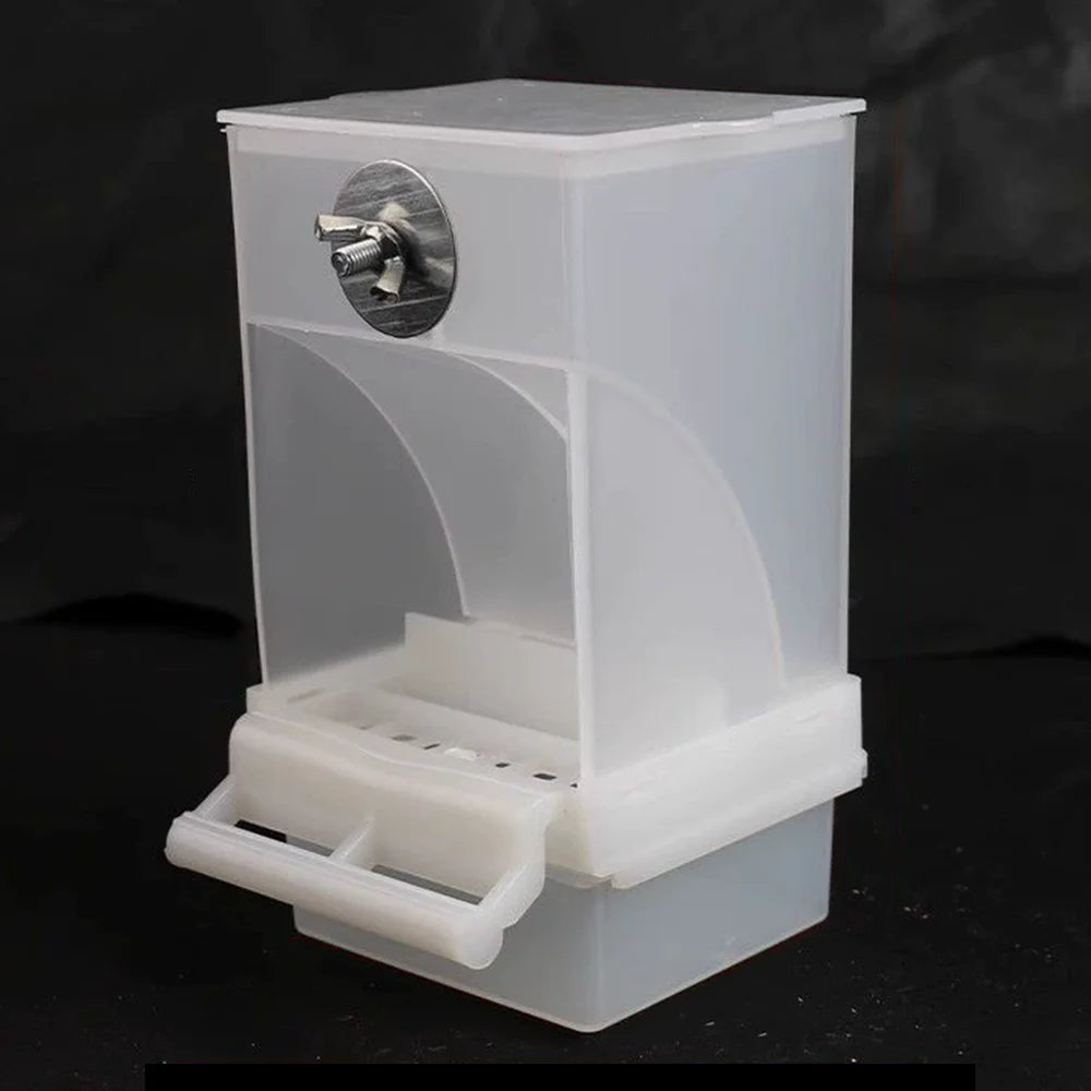 No-Spill Bird Feeder for Parrots & Small Birds