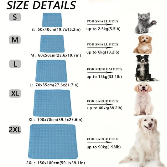 Self-Cooling Pet Mat for Dogs & Cats