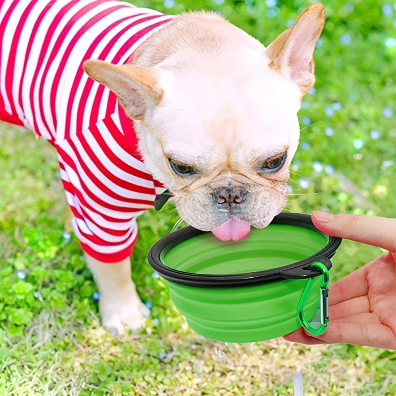 Collapsible Portable Pet Travel Bowl