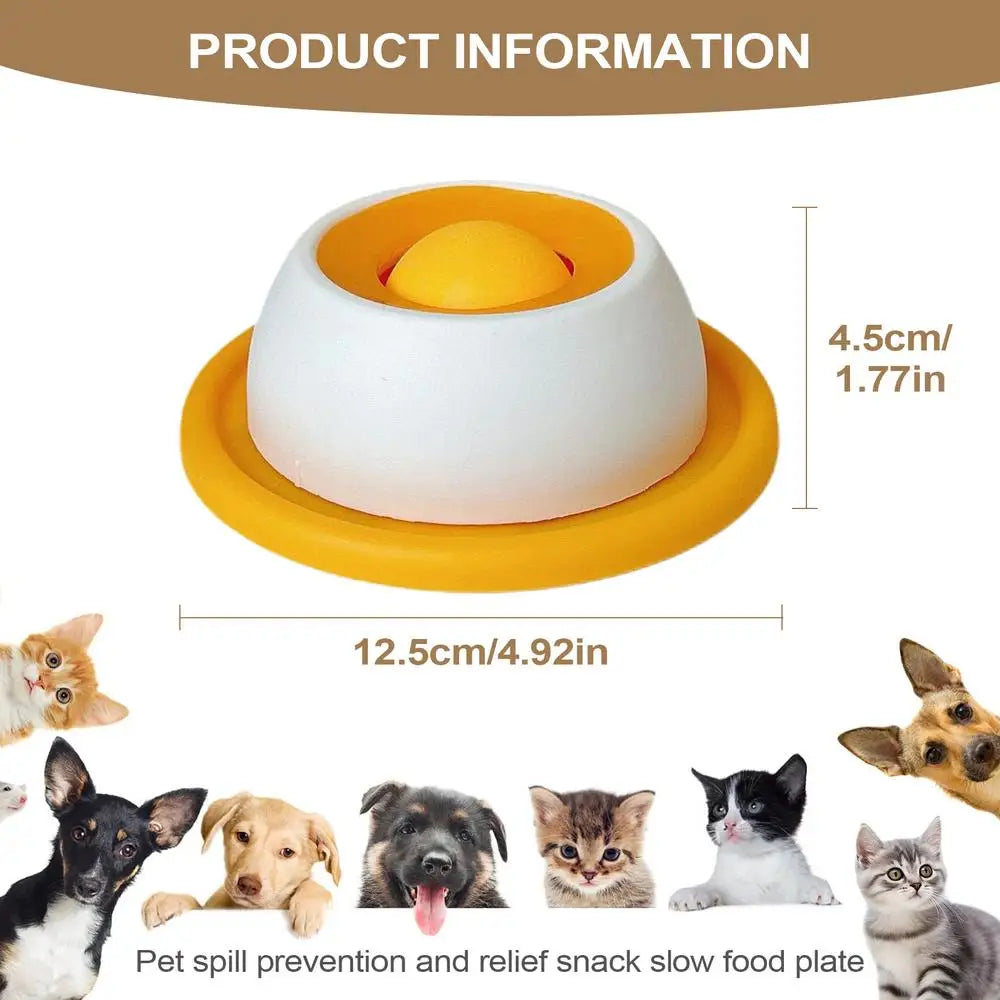 Interactive Dog Treat Puzzle Feeder