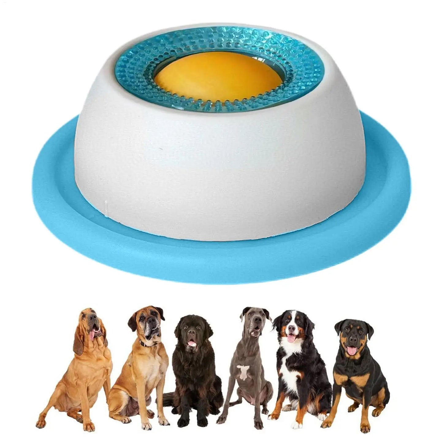 Interactive Dog Treat Puzzle Feeder