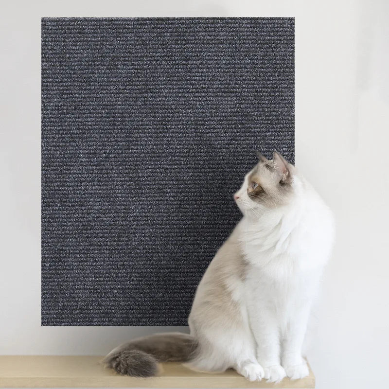Self-Adhesive Cat Scratching Mat & Furniture Protector