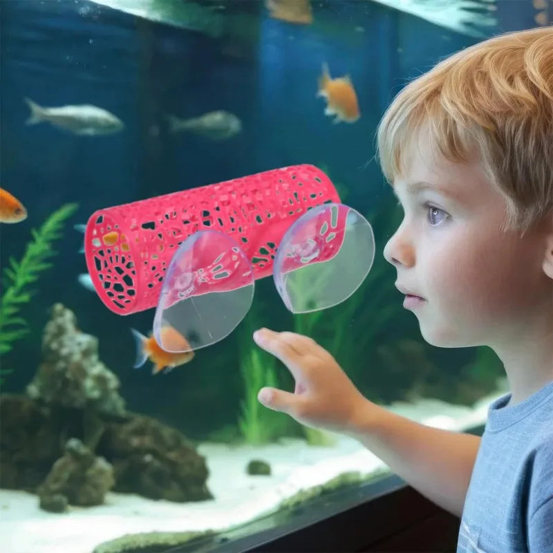 Aquarium Fish Tunnel Hideout for Betta Fish & Small Fish
