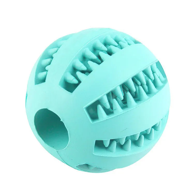 Interactive Treat Dispensing Dog Chew Ball