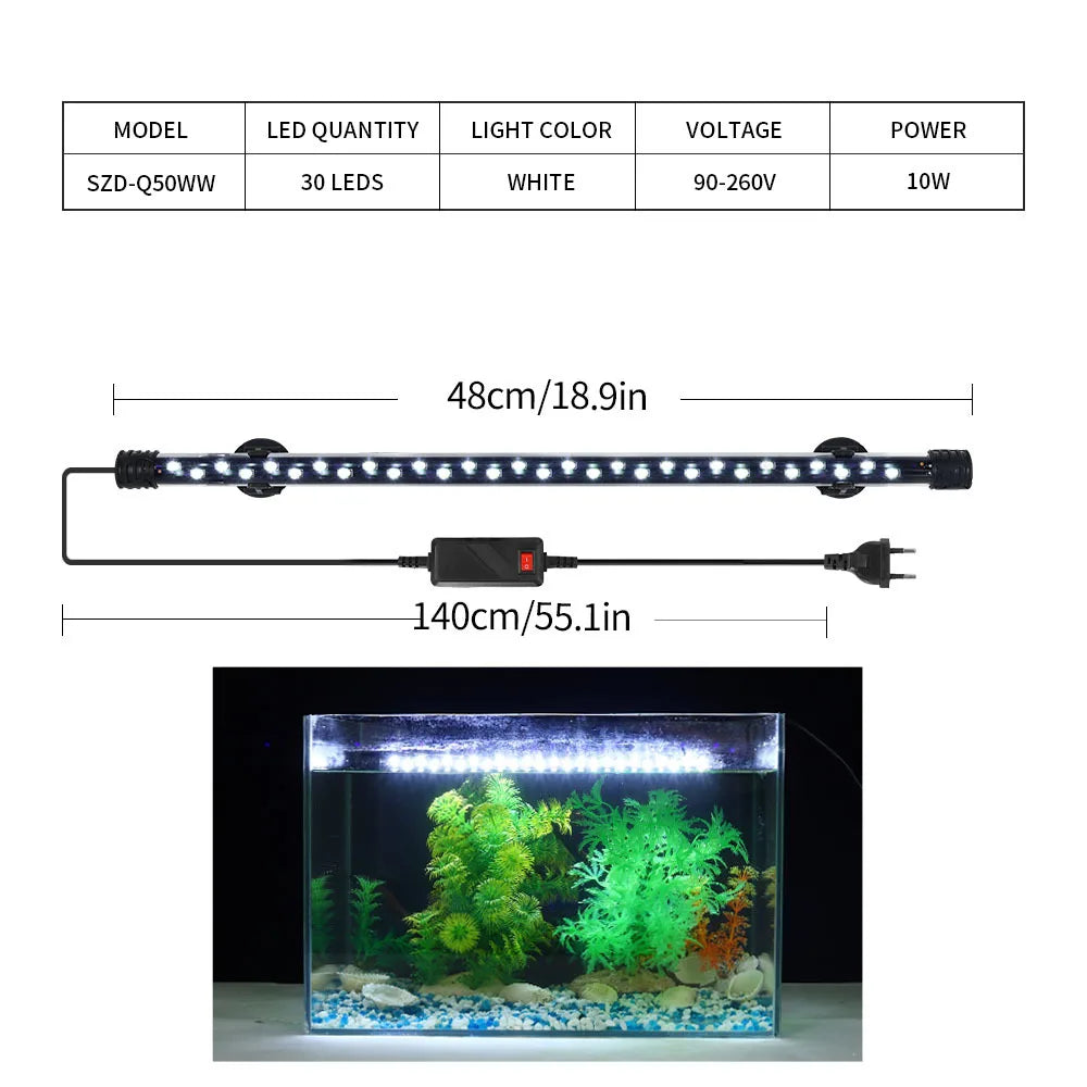 LED Clip-On  Aquarium Light for Fish Tank