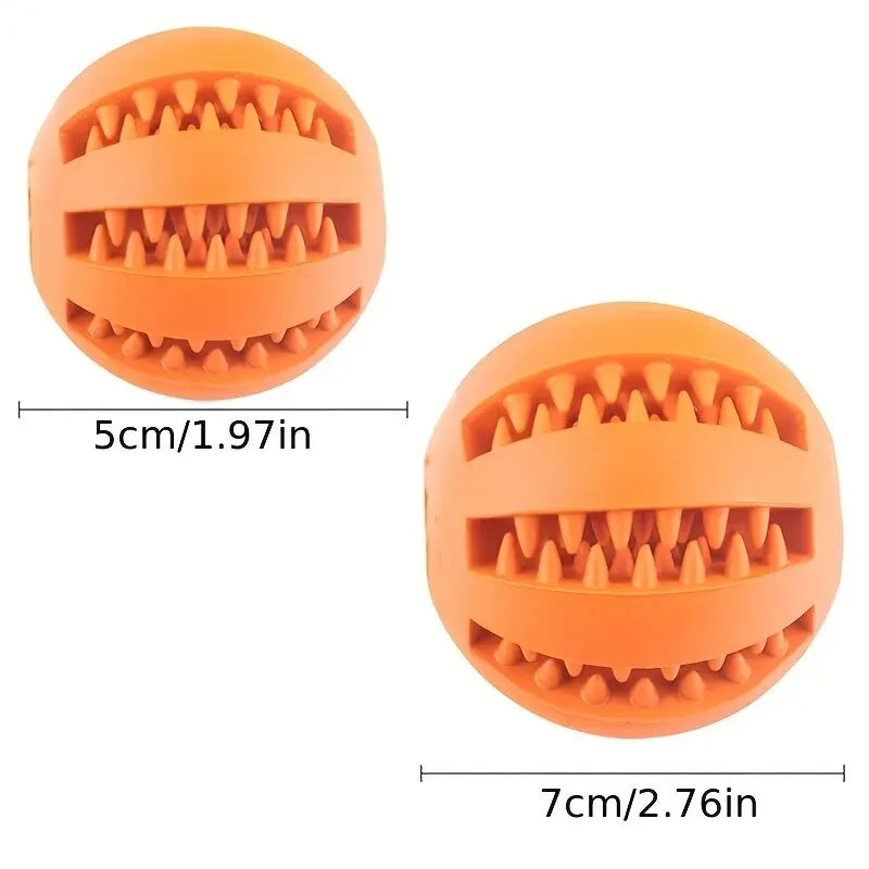 Interactive Treat Dispensing Dog Chew Ball