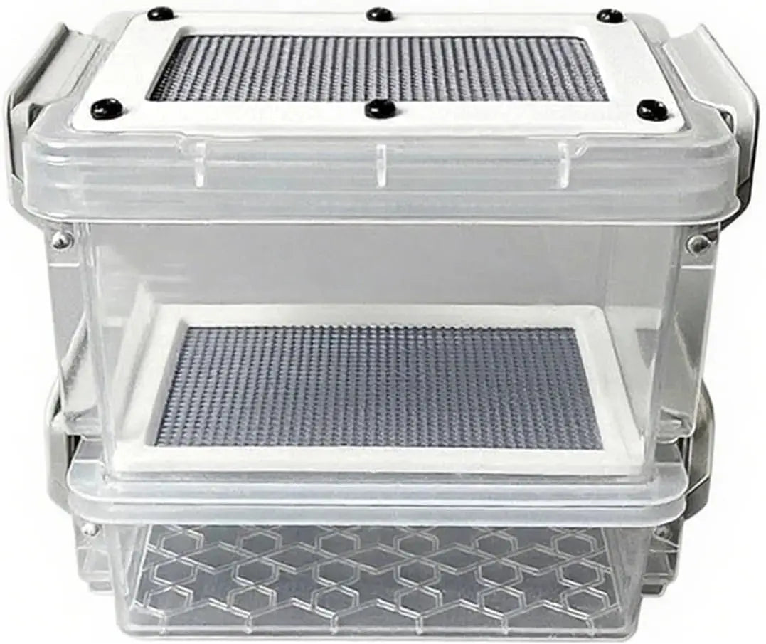 Transparent Acrylic Reptile Feeding Box