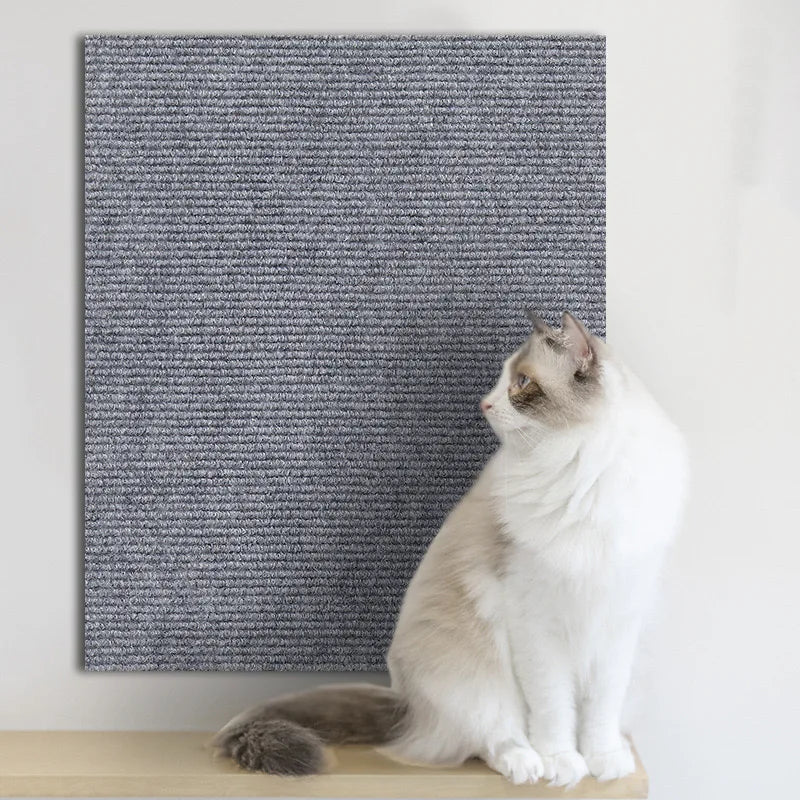 Self-Adhesive Cat Scratching Mat & Furniture Protector
