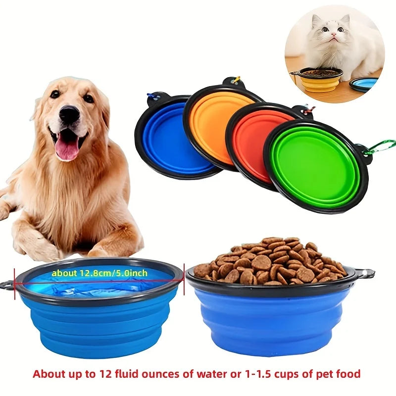 Collapsible Portable Pet Travel Bowl