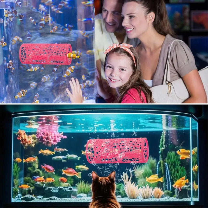 Aquarium Fish Tunnel Hideout for Betta Fish & Small Fish