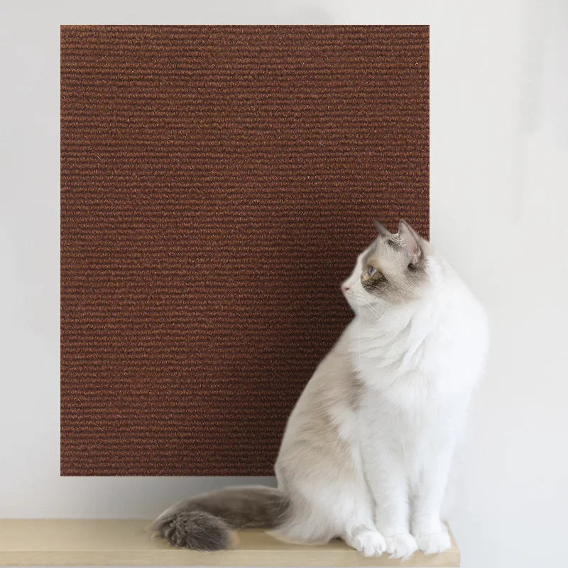Self-Adhesive Cat Scratching Mat & Furniture Protector