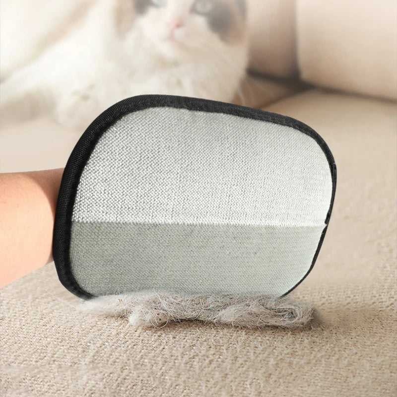 Pet Grooming Glove & Hair Remover Brush