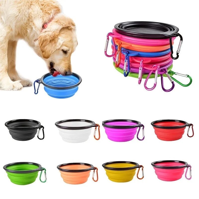 Collapsible Portable Pet Travel Bowl