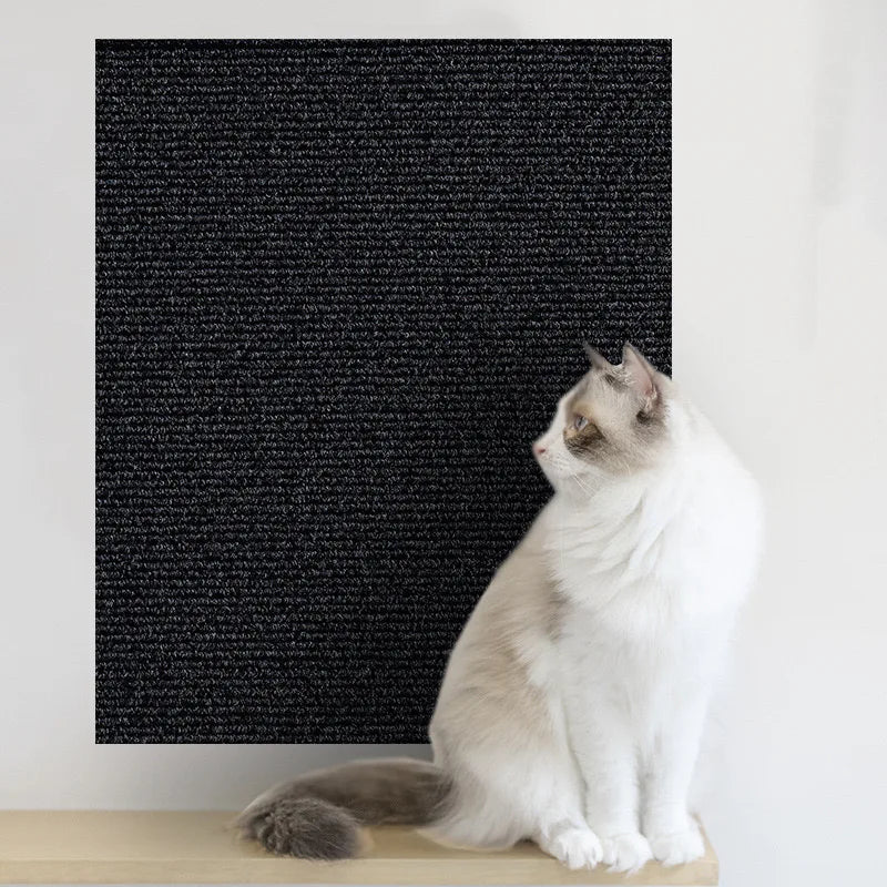 Self-Adhesive Cat Scratching Mat & Furniture Protector
