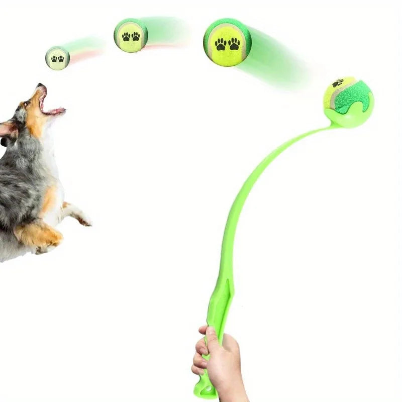 Interactive Dog Ball Launcher for Outdoor Fetch