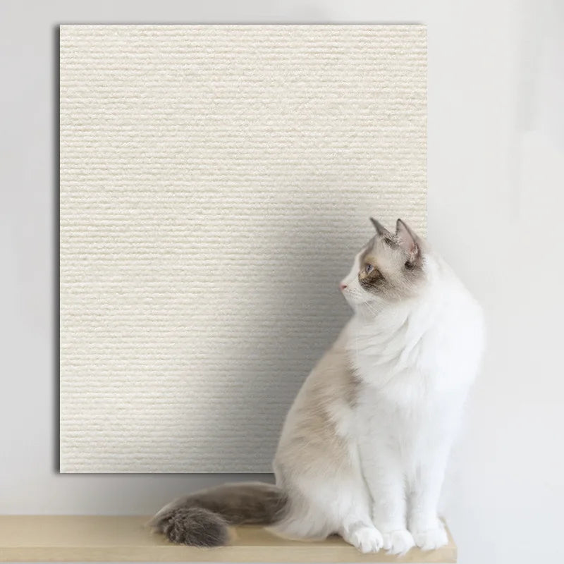 Self-Adhesive Cat Scratching Mat & Furniture Protector